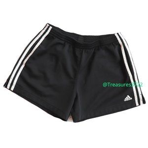 Adidas Shorts Black White Trim Size Medium Adidas Logo